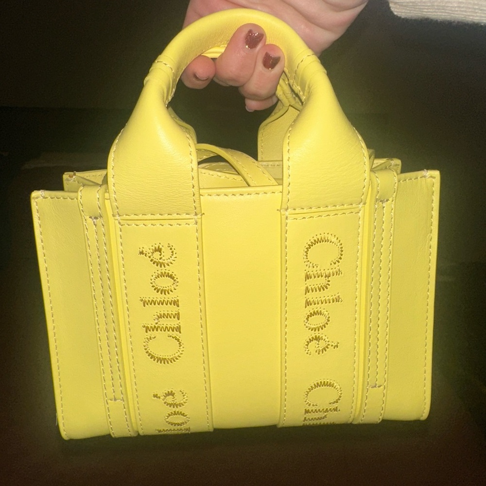 Chloe Yellow Mini Bag
